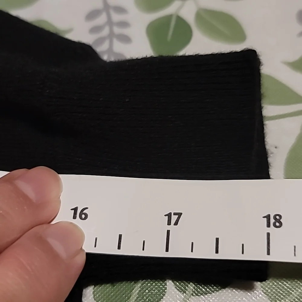 Charlie B sweater med black faux fur buttons faux pearl detail womens classic - Picture 7 of 10